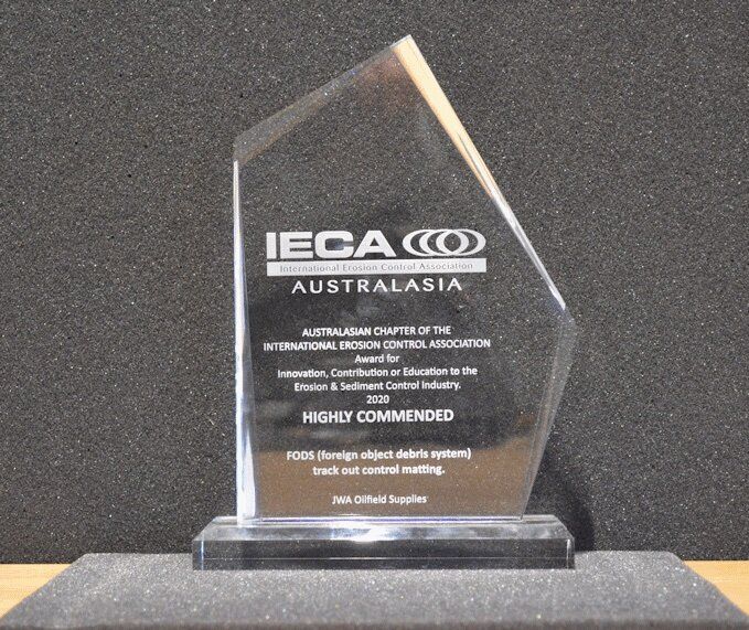 IECA 2020 FODS Award Erosion And Sediment Control Innovation Award