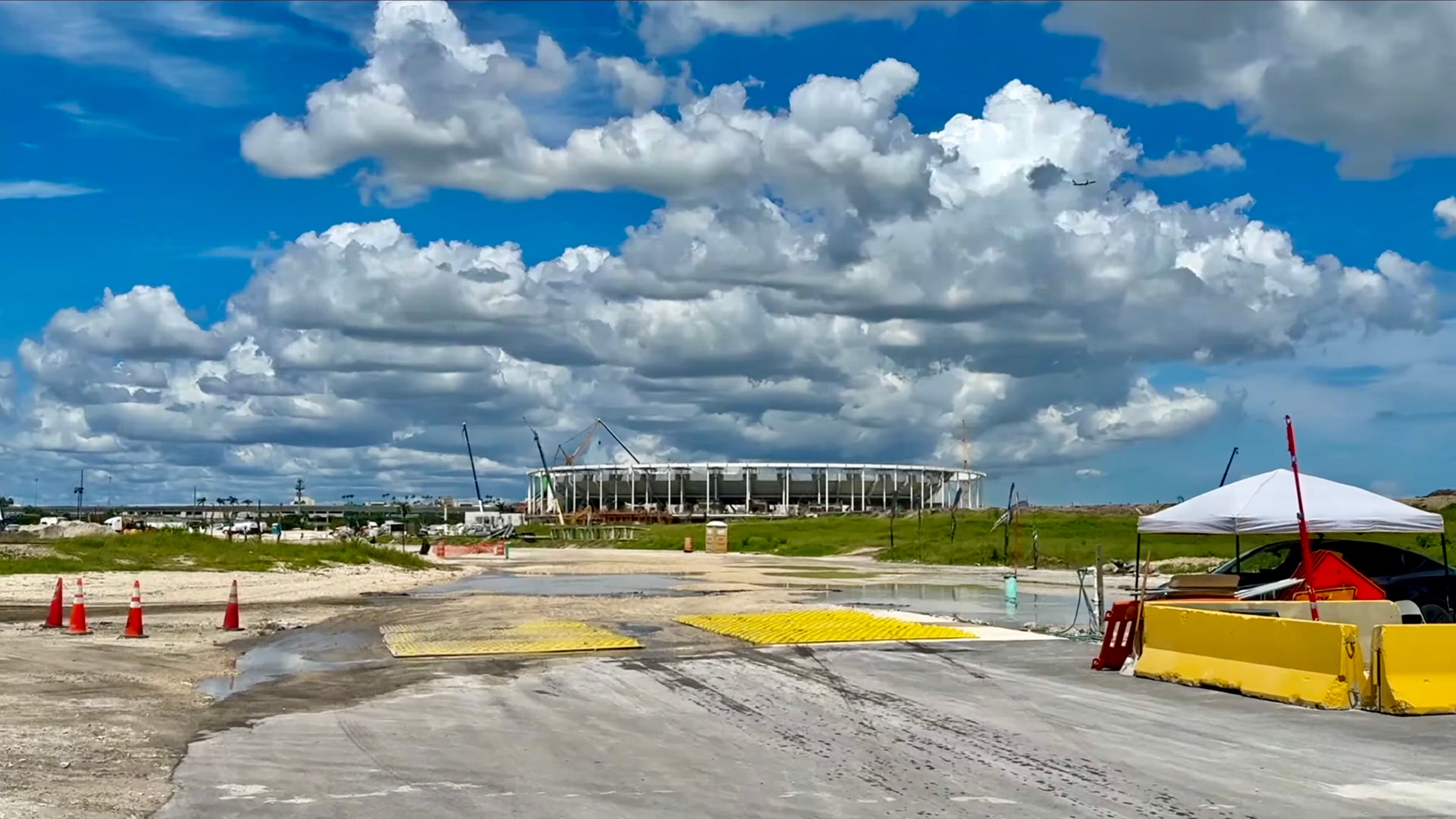 Miami Freedom Park Miami Inter Messi Reusable Trackout Control Mats Soil Tracking Device Reusable Construction Entrance Durable