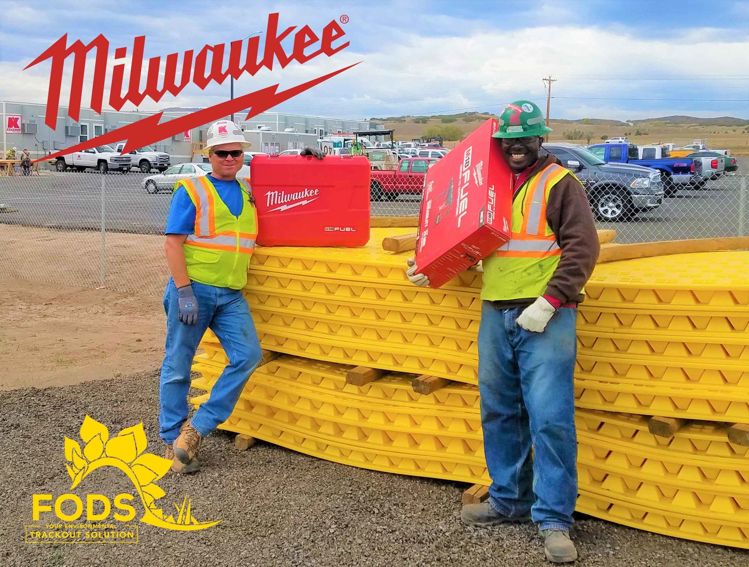 Milwaukee Tools Kraemer FODS Best Construction Trackout Entrance BMP