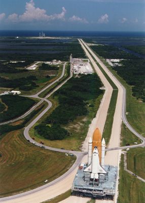 NASA Crawlerway At KSC
