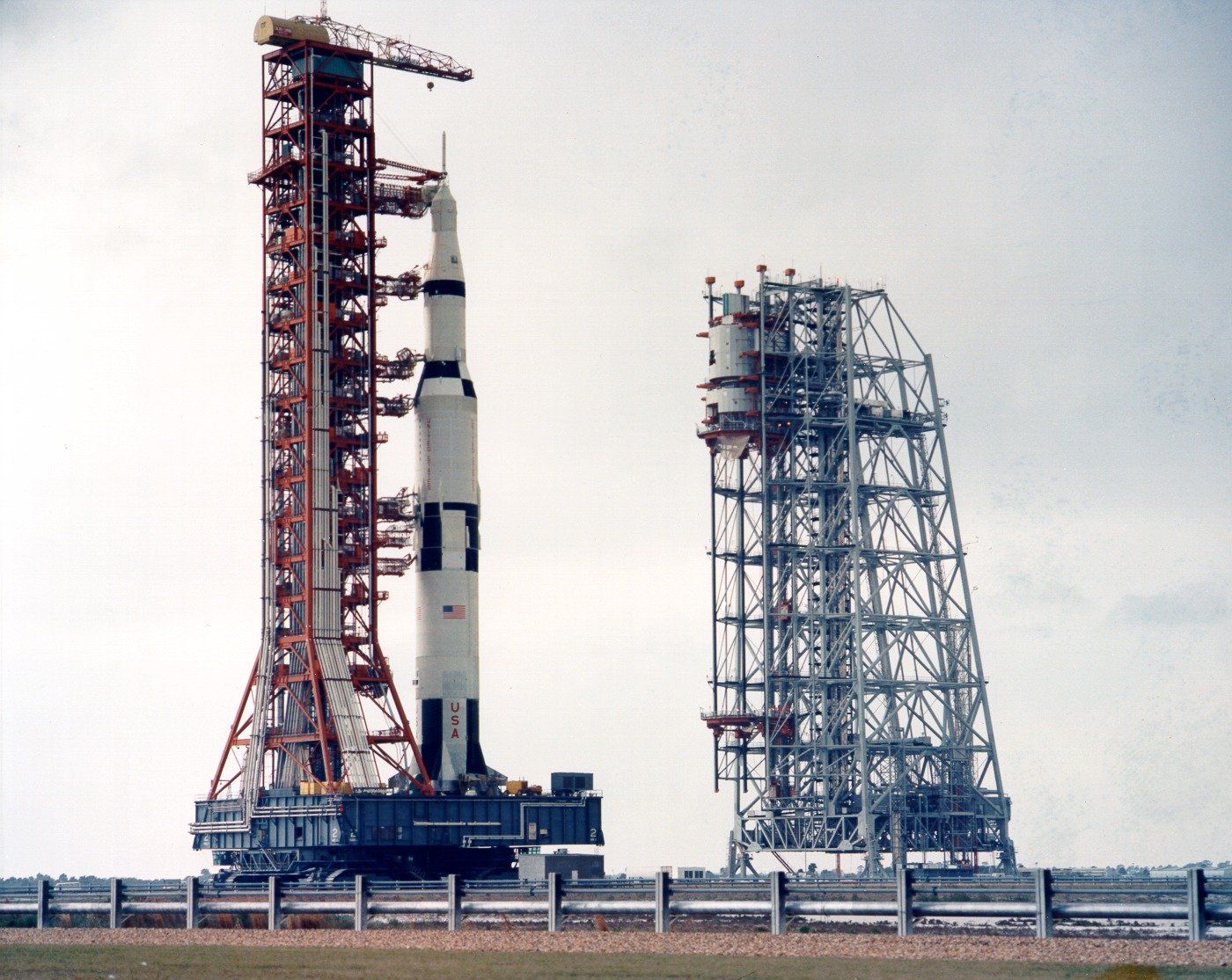 NASA Kennedy Space Center Apollo 6 Saturn V Florida FODS Soil Tracking Prevention Device Reusable Composite Construction Entrance