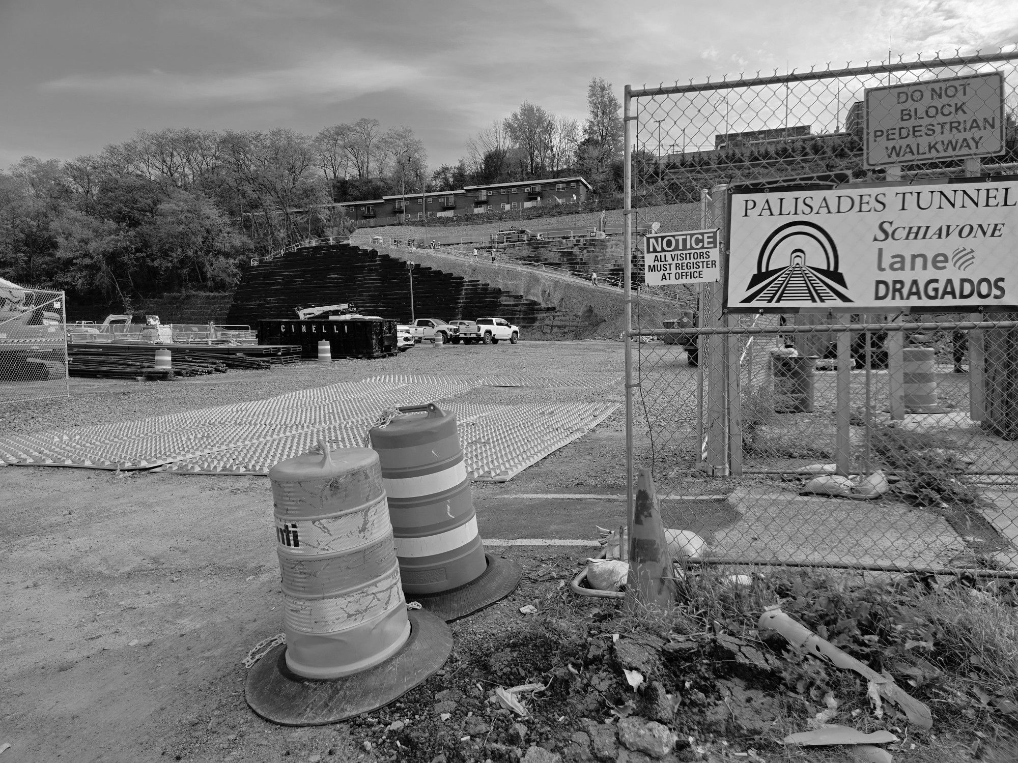 Fods Mats Deployed at Hudson Tunnel Project