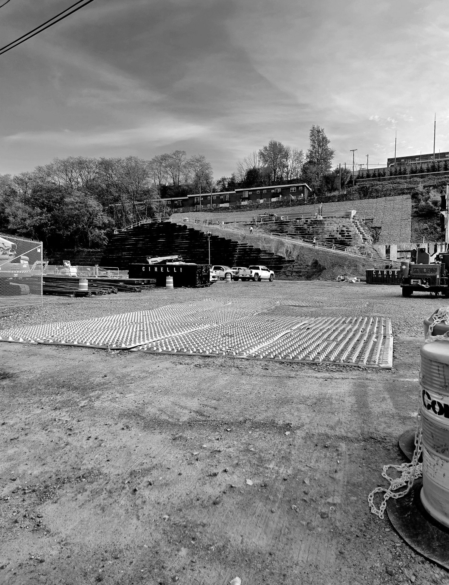 Fods Mats Deployed at Hudson Tunnel Project