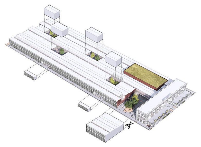 Boston Massachusetts Common Wealth Pier Revitalization Project - Rendering 