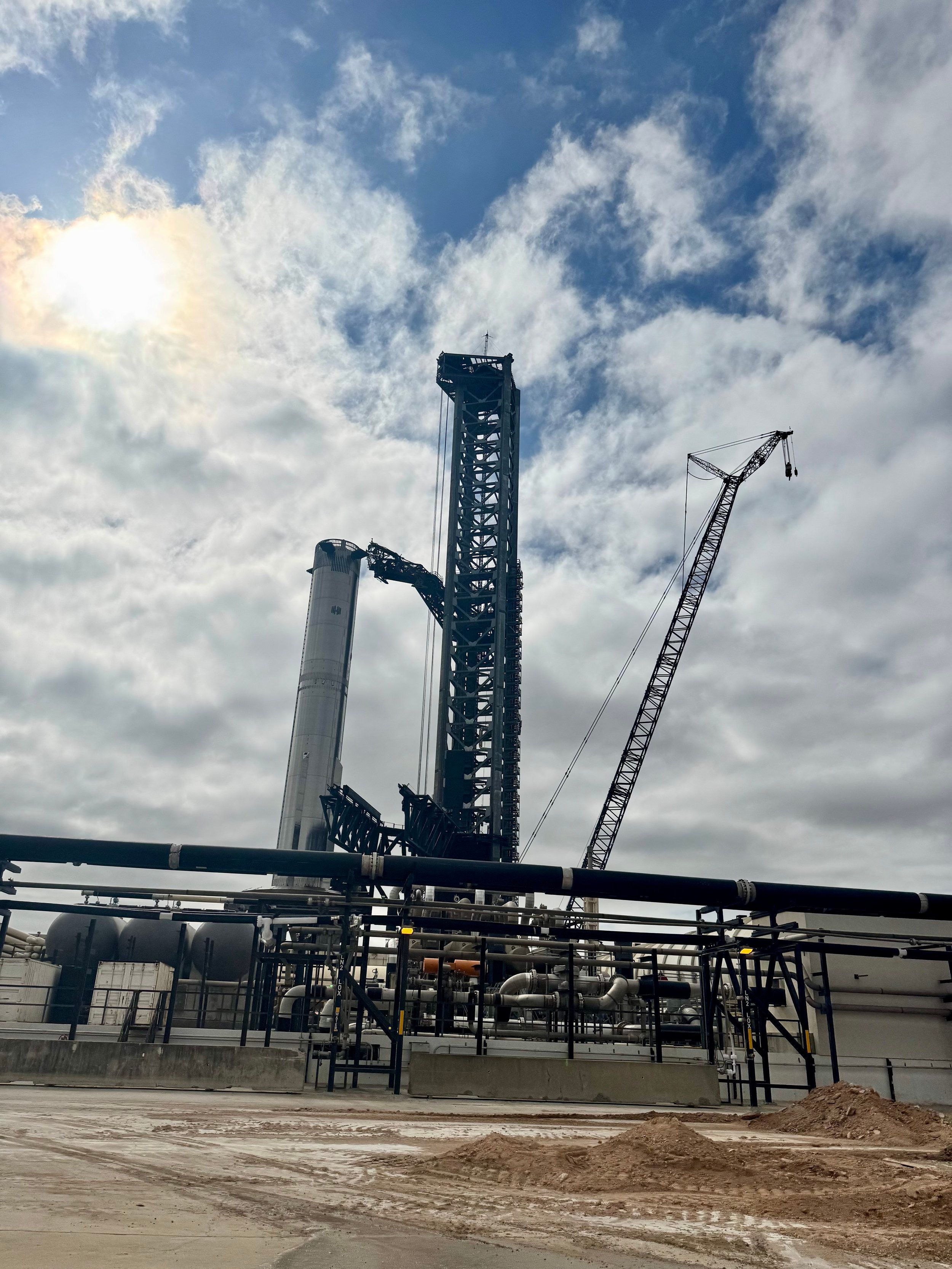 SpaceX Trackout Control Mat Resuable Construction Entrance Trackout Contrtol Mat Brownsville Texas