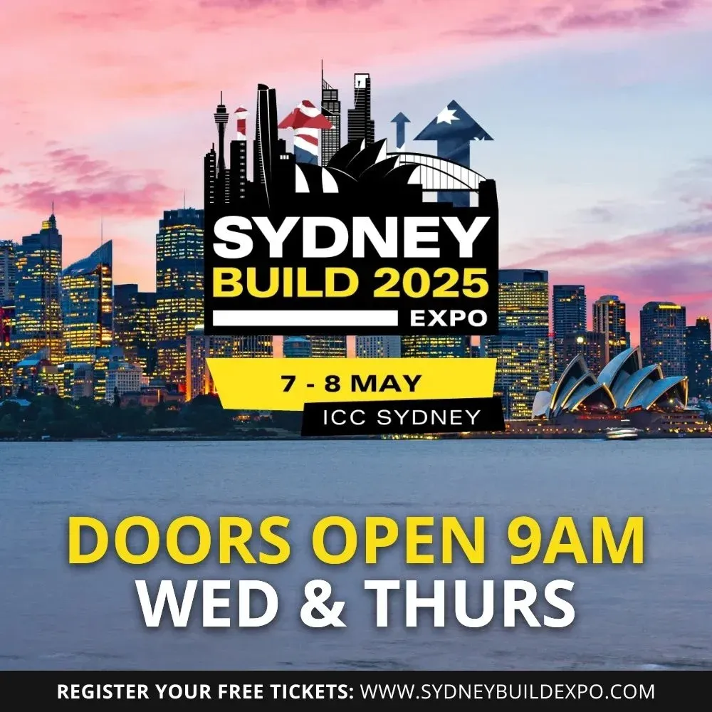 Sydney Build Logo FODS Trackout Control Mats