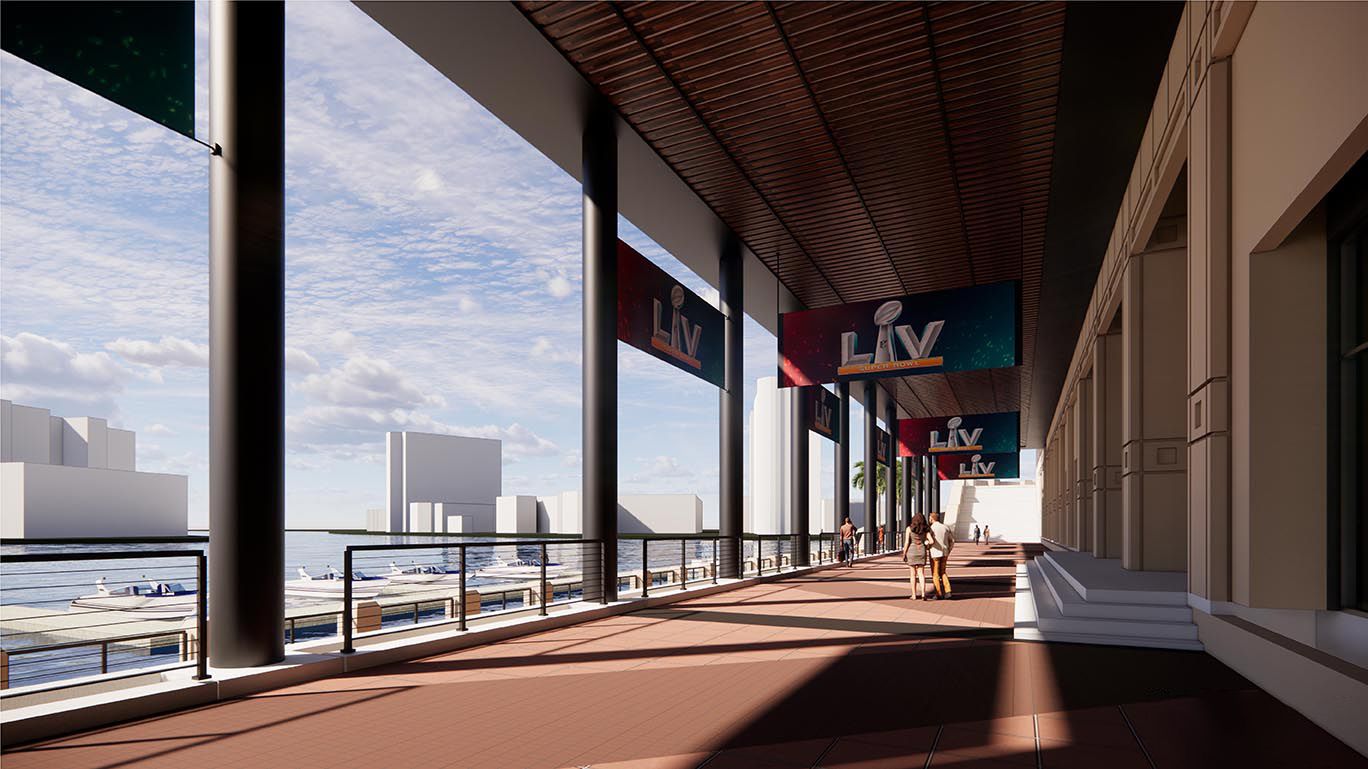 Tampa Convention Center Renovation Breezeway