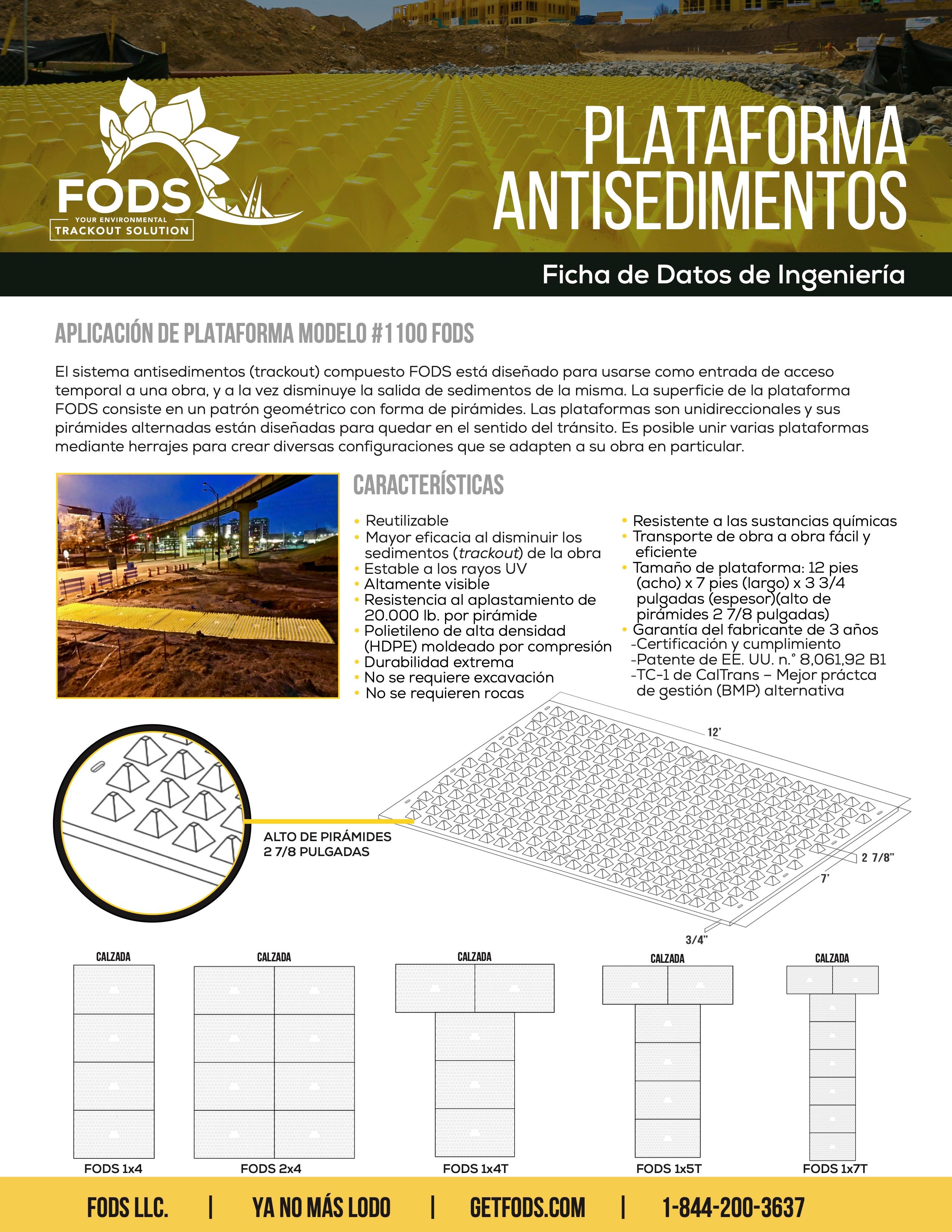 Technical Data Sheet Spanish Engineering