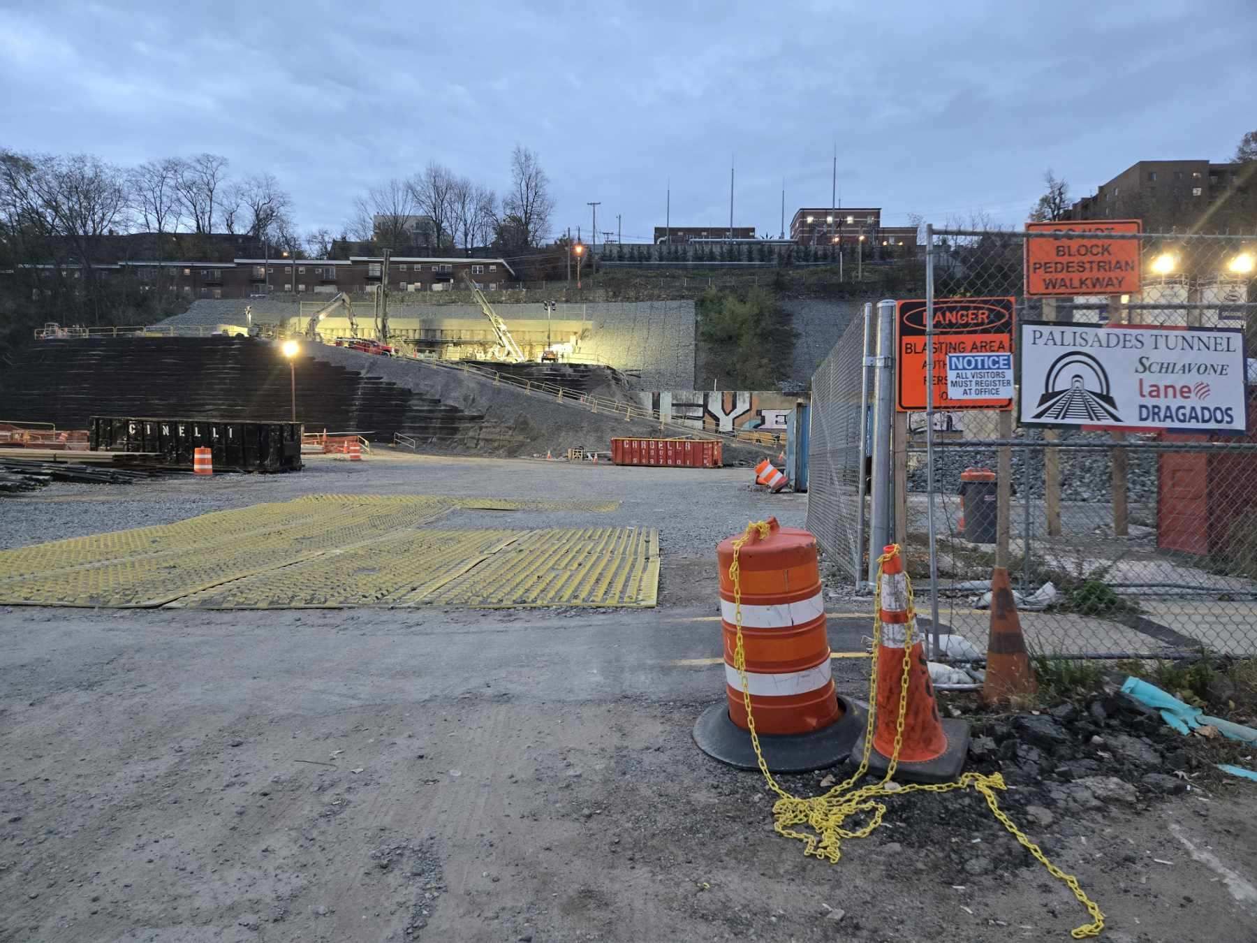 Fods Mats Deployed at Hudson Tunnel Project